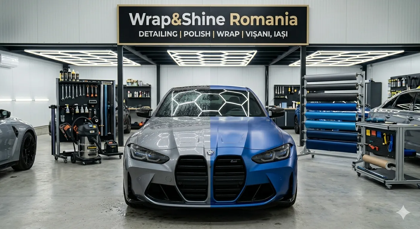 Ceramică sau Colantare Auto în Iași? | Wrap&Shine