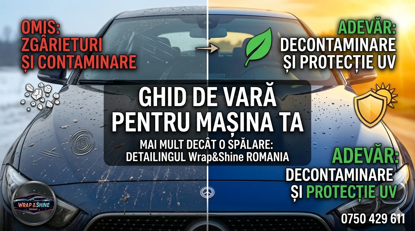 Pregătirea Mașinii de Vară | Wrap & Shine